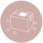 return flowers in box provided